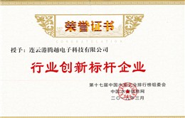 騰越行業(yè)創(chuàng)新標(biāo)桿企業(yè)